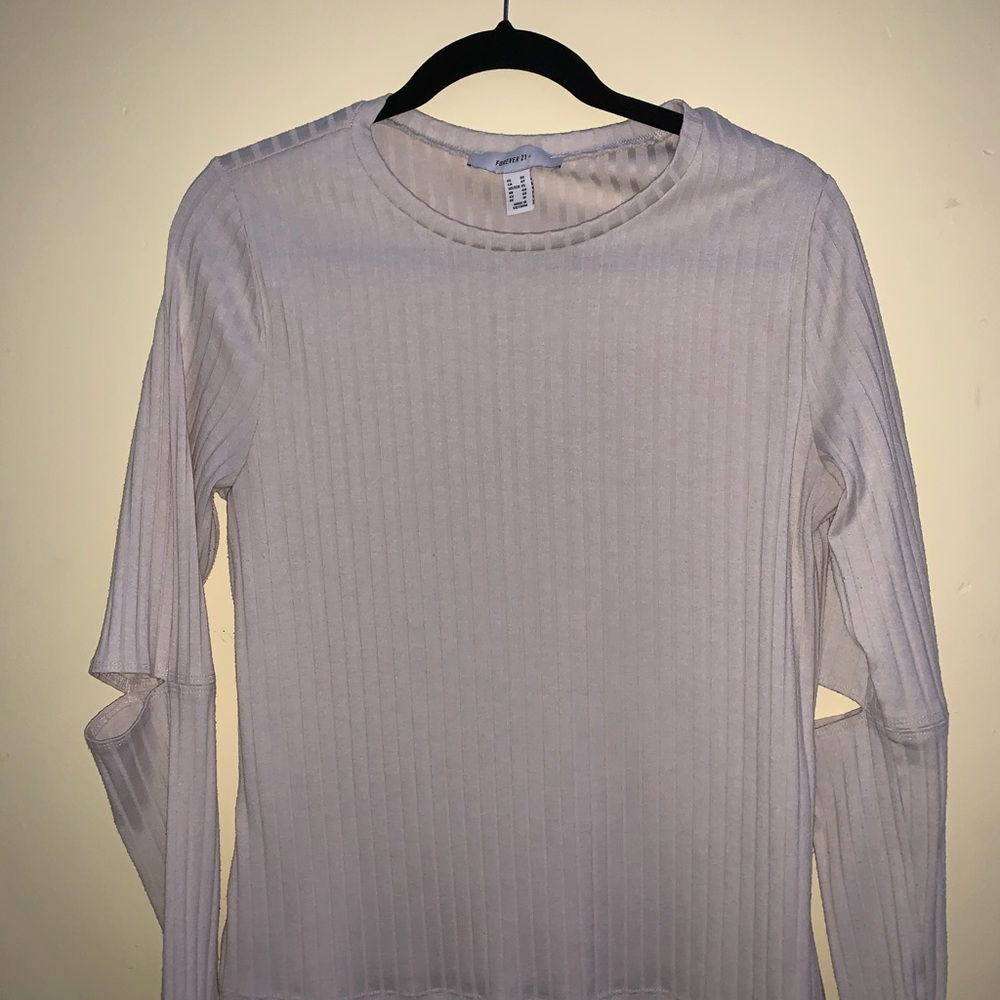 cream long sleeve